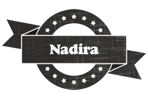 Nadira grunge logo