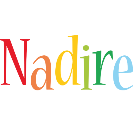 Nadire birthday logo