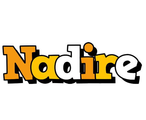 Nadire cartoon logo