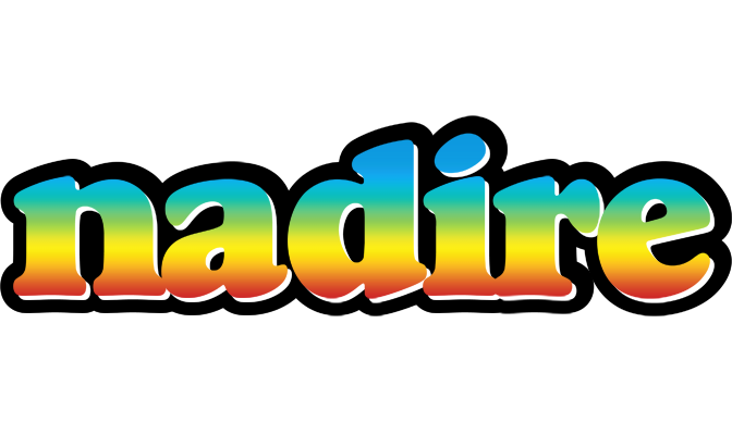 Nadire color logo