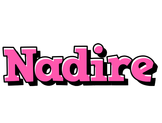 Nadire girlish logo
