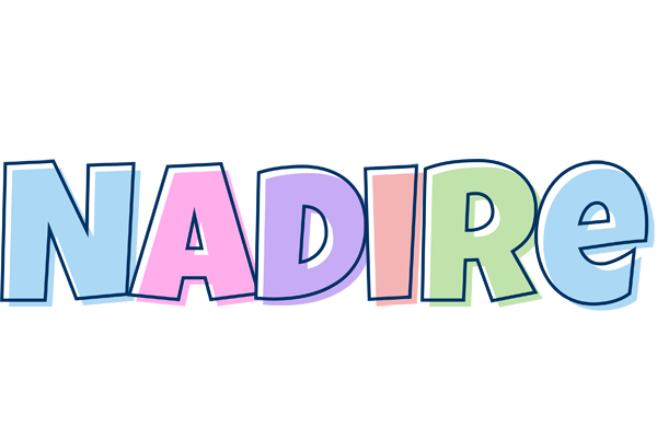 Nadire pastel logo
