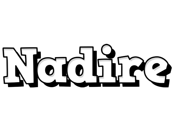 Nadire snowing logo