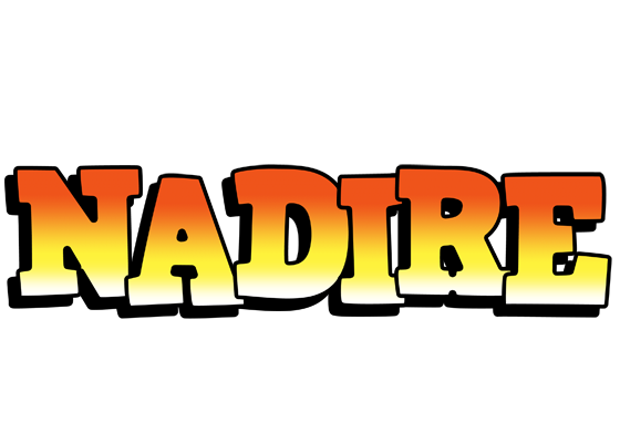 Nadire sunset logo