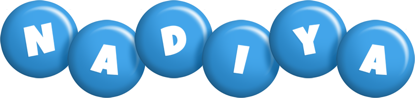 Nadiya candy-blue logo