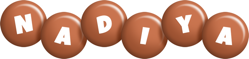 Nadiya candy-brown logo