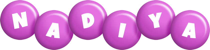 Nadiya candy-purple logo
