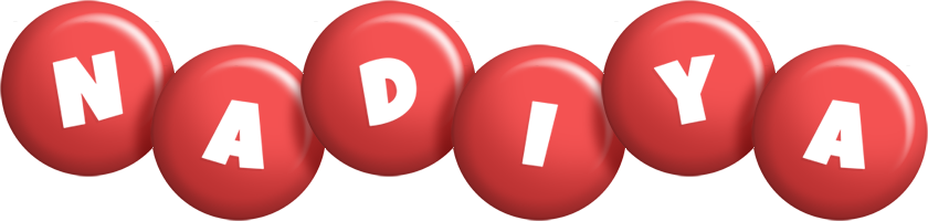 Nadiya candy-red logo