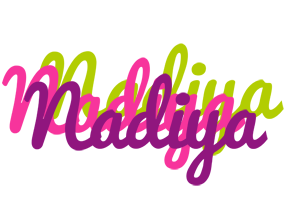 Nadiya flowers logo