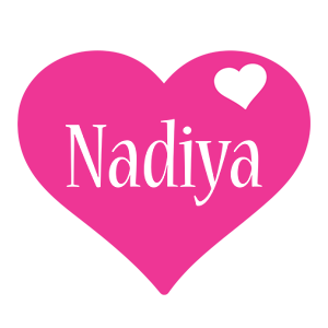 Nadiya love-heart logo