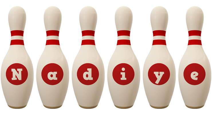 Nadiye bowling-pin logo