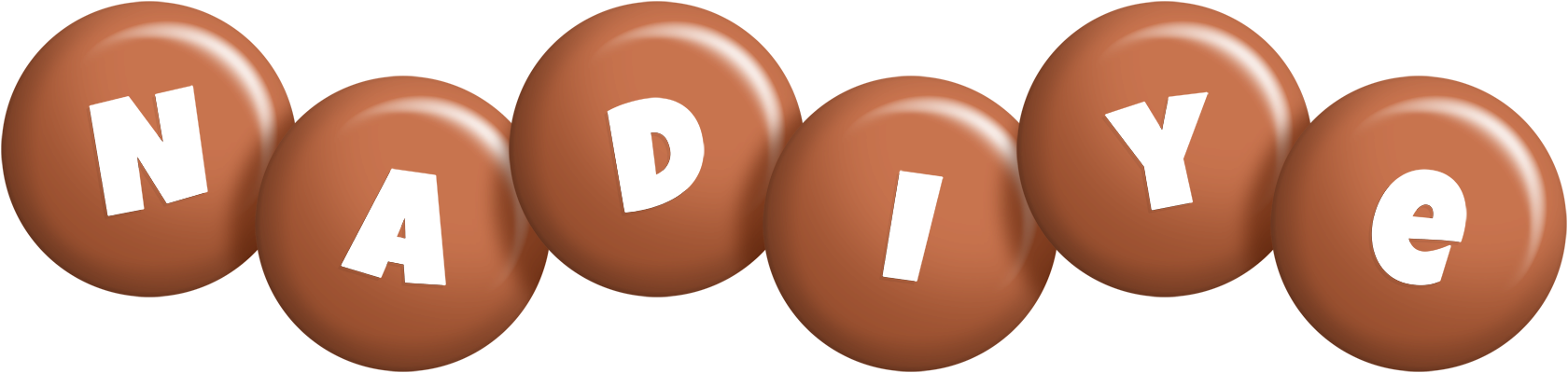 Nadiye candy-brown logo