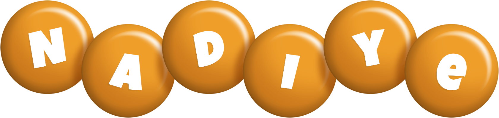 Nadiye candy-orange logo
