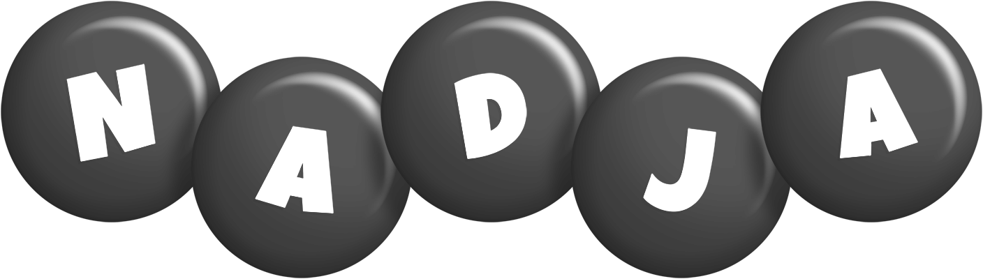 Nadja candy-black logo