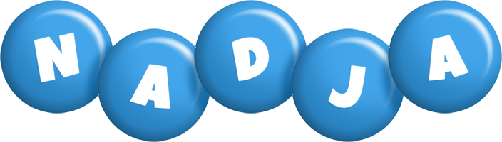 Nadja candy-blue logo
