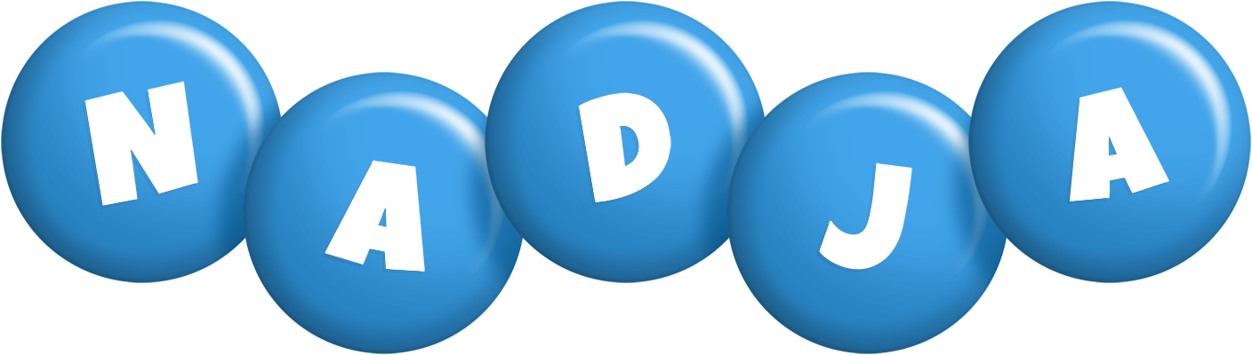 Nadja candy-blue logo