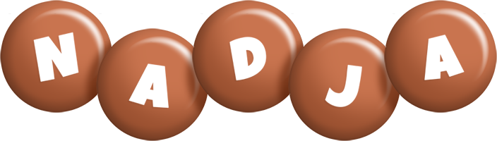 Nadja candy-brown logo