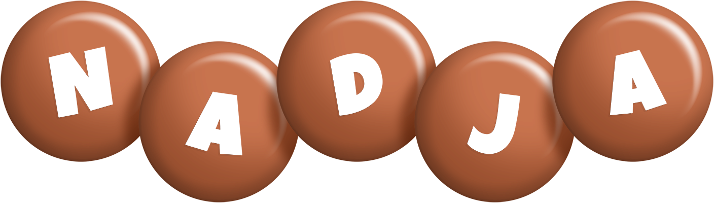 Nadja candy-brown logo
