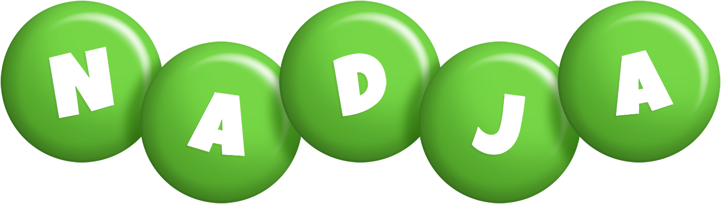 Nadja candy-green logo
