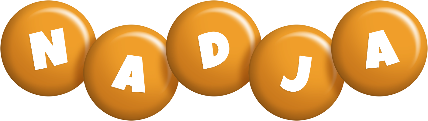 Nadja candy-orange logo