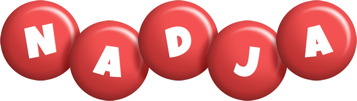 Nadja candy-red logo