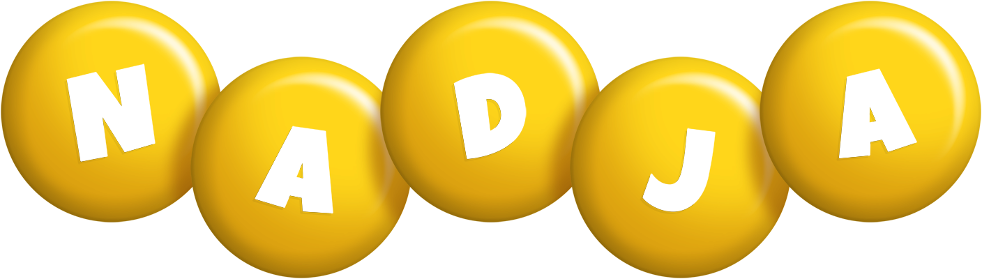 Nadja candy-yellow logo