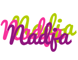Nadja flowers logo