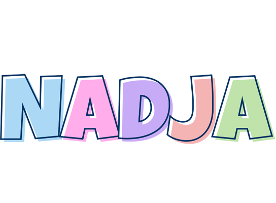 Nadja pastel logo
