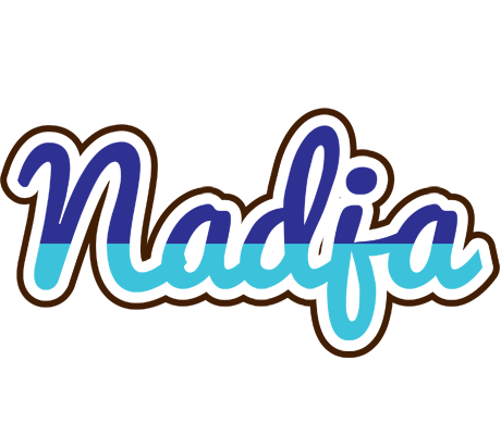 Nadja raining logo