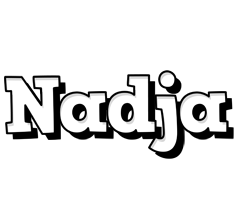 Nadja snowing logo