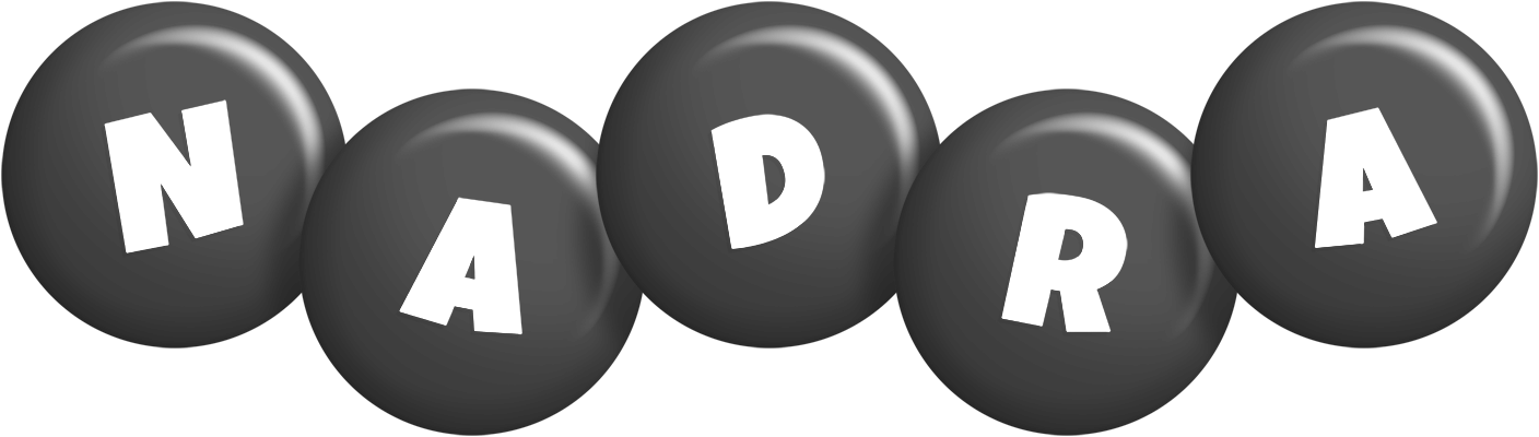 Nadra candy-black logo