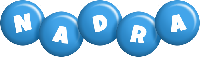 Nadra candy-blue logo