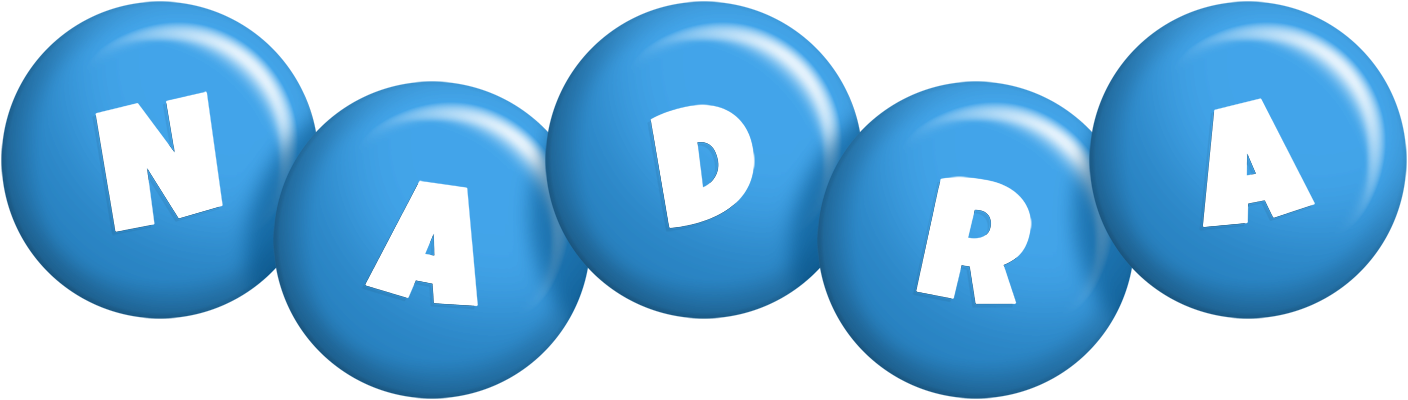 Nadra candy-blue logo