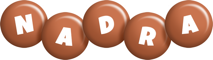 Nadra candy-brown logo