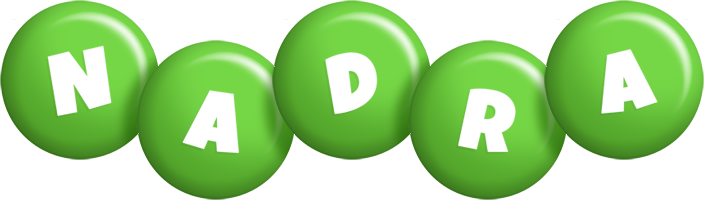 Nadra candy-green logo