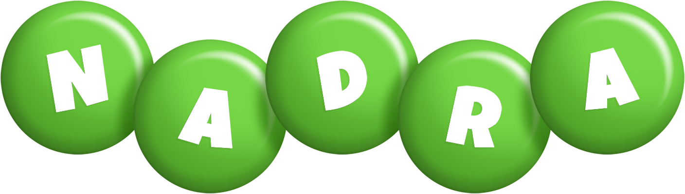 Nadra candy-green logo