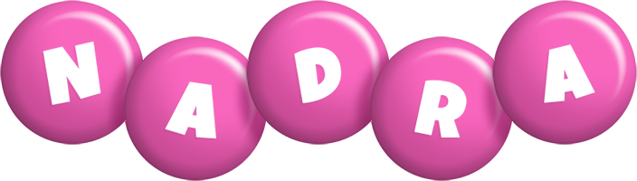 Nadra candy-pink logo