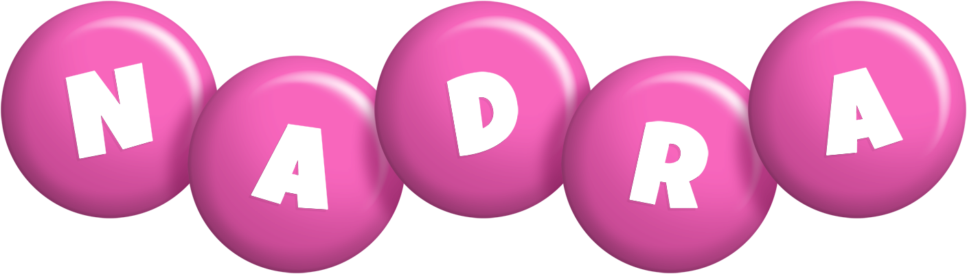 Nadra candy-pink logo