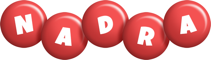 Nadra candy-red logo