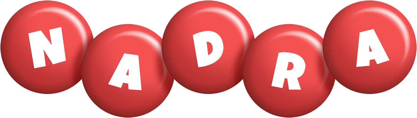 Nadra candy-red logo