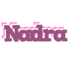 Nadra relaxing logo
