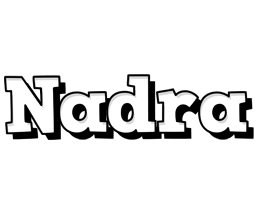 Nadra snowing logo