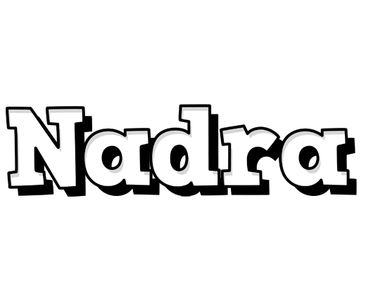 Nadra snowing logo