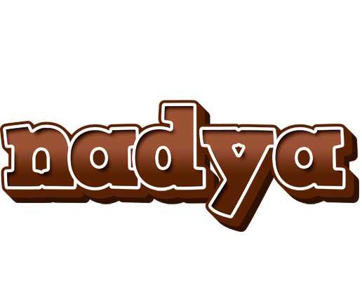 Nadya brownie logo