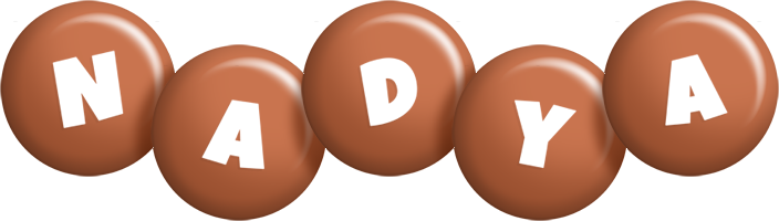 Nadya candy-brown logo