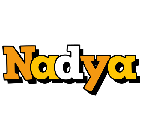 Nadya cartoon logo