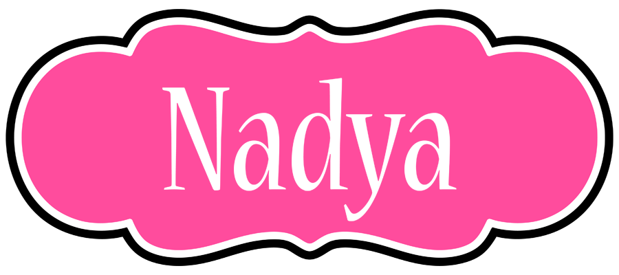 Nadya invitation logo