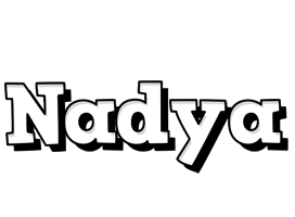 Nadya snowing logo