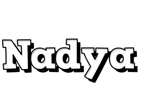 Nadya snowing logo