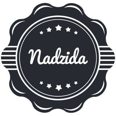 Nadzida badge logo